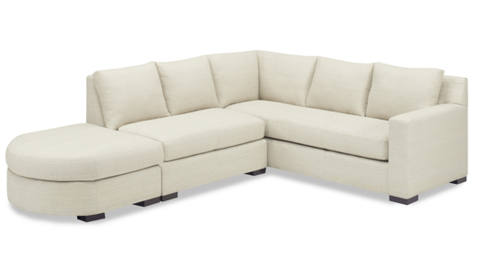 Picture of LEIGHTON SECTIONAL WITH ROUNDED BUMPER