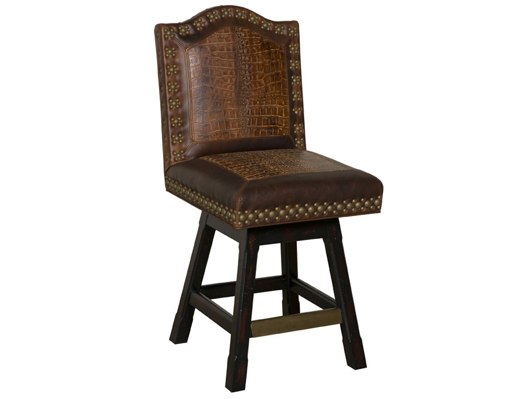 Picture of WILD WEST SWIVEL BARSTOOL