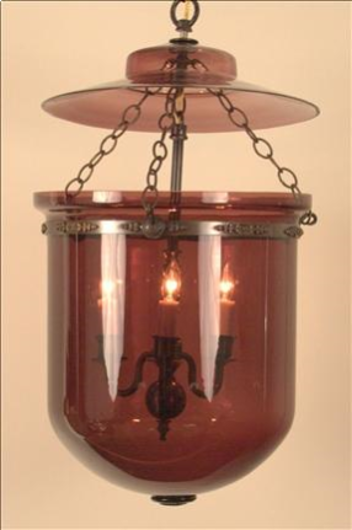 Picture of COLOR BELL LANTERN AMETHYST