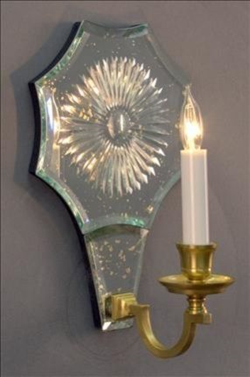 Picture of MIRROR SCONCE STAR