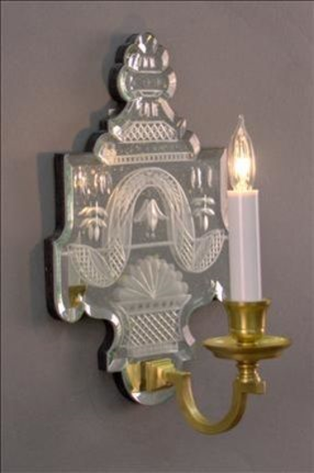 Picture of MIRROR SCONCE URN