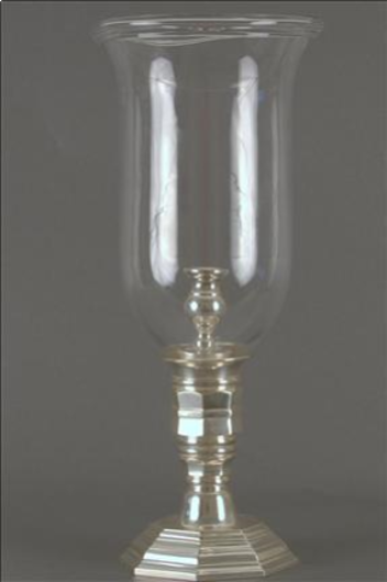 Picture of PHOTOPHORE CLEAR FLUTED L SILVER