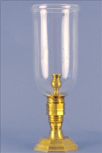 Picture of PHOTOPHORE CLEAR L FRENCH BRONZE