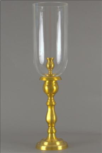 Picture of ENGLISH CANDLESTAND CLEAR FRENCH BRONZE