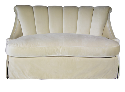 Picture of MAYWOOD LOVESEAT, SKIRTED