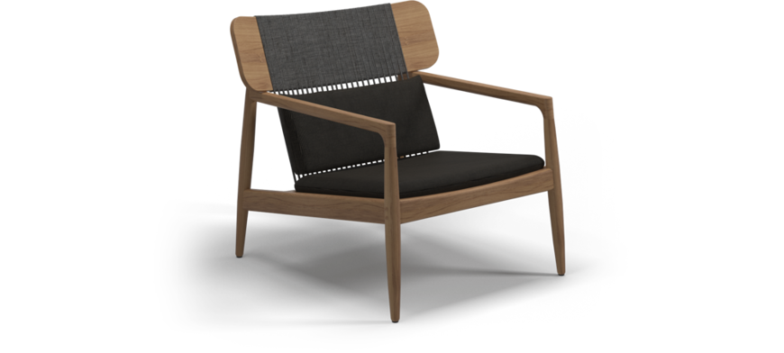 Picture of ARCHI LOUNGE CHAIR (TEAK / FIFE GRANITE)