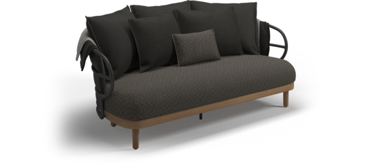 Picture of DUNE 2-SEATER SOFA (METEOR / COMBINATION 1)