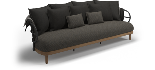 Picture of DUNE 3-SEATER SOFA (METEOR / COMBINATION 1)