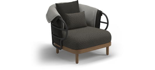 Picture of DUNE LOUNGE CHAIR (METEOR / COMBINATION 1)