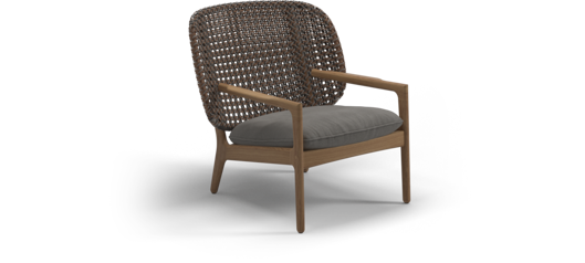 Picture of KAY LOW BACK LOUNGE CHAIR (BRINDLE / FIFE RAINY GREY)
