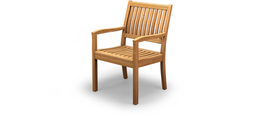 Picture of KINGSTON DINING CHAIR WITH ARMS