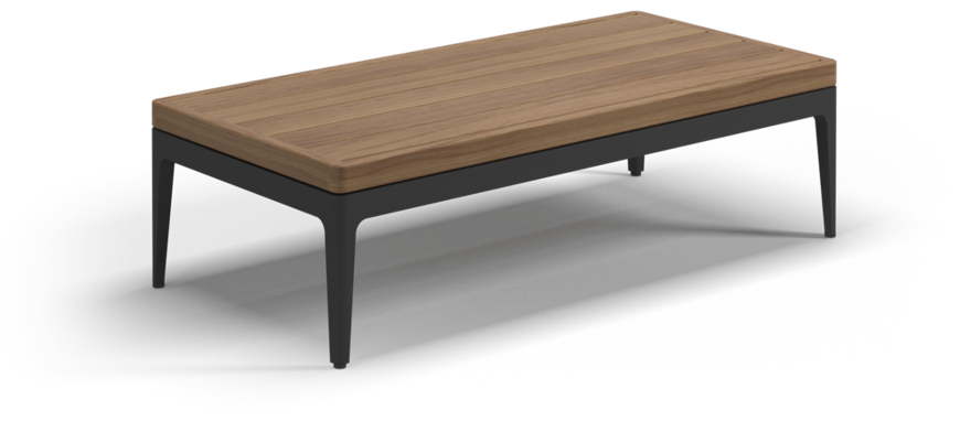 Picture of LODGE COFFEE TABLE - TEAK TOP