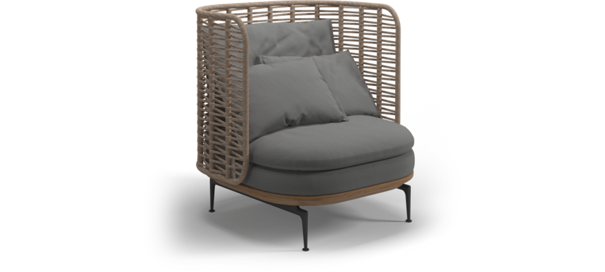 Picture of MISTRAL LOUNGE CHAIR (METEOR / BLEND FOG)