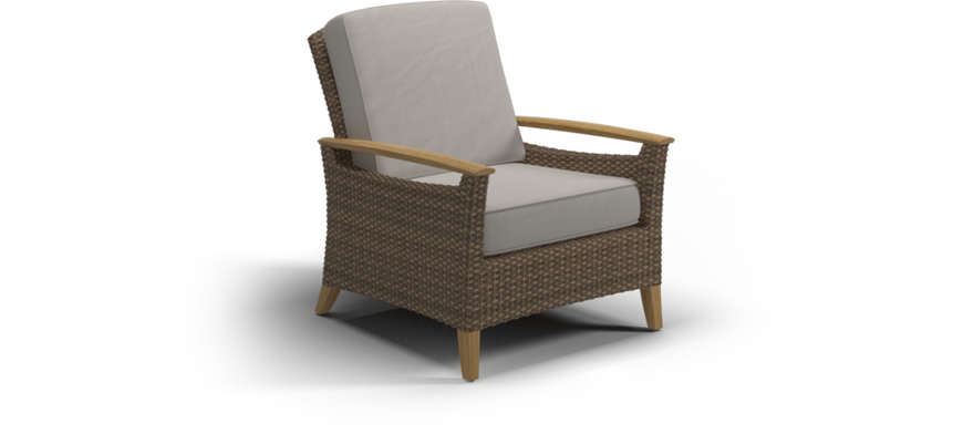 Picture of PEPPER MARSH LOUNGE CHAIR (WOVEN / FIFE BONE)