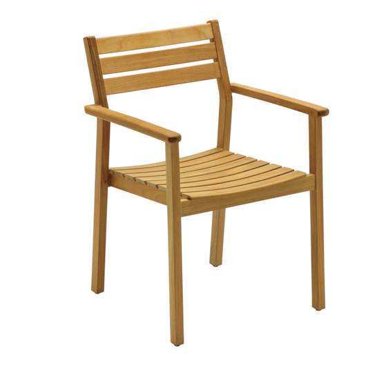 Picture of RYE STACKING DINING CHAIR WITH ARMS