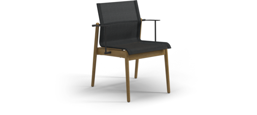 Picture of SWAY STACKING DINING CHAIR WITH ARMS