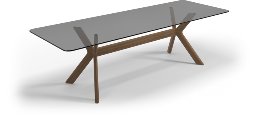 Picture of X - FRAME DINING TABLE