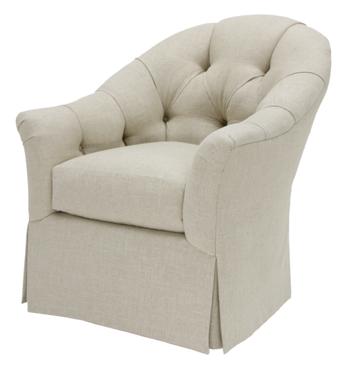 Picture of TUFTED SLIPPER CHAIR
