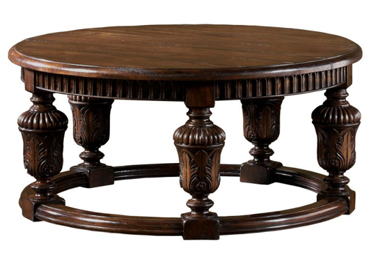 Picture of ENGLISH GENTRY COCKTAIL TABLE P-017