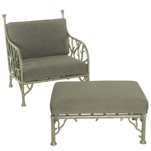 Picture of SCULPTURED ROOT CLUB CHAIR CSR-160