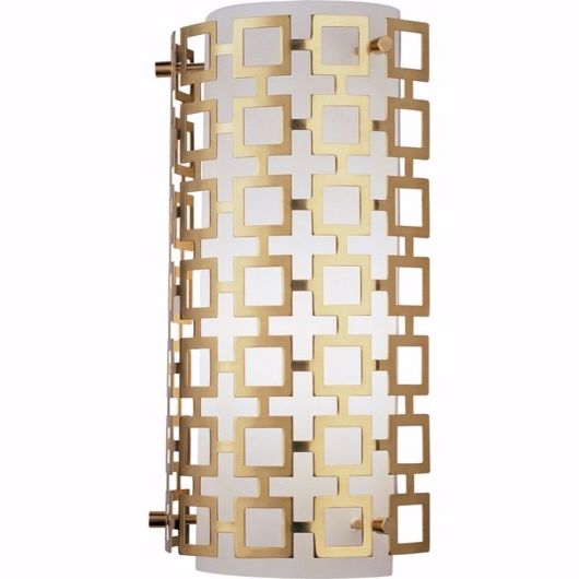 Picture of CHAIN LINK WALL SCONCE--BRASS