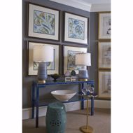 Picture of HIVE TABLE LAMP- BLUE