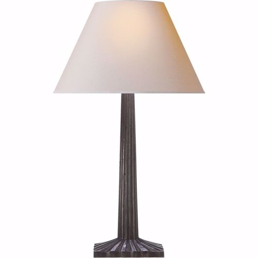 Picture of GRECIAN TABLE LAMP - AGED IRON