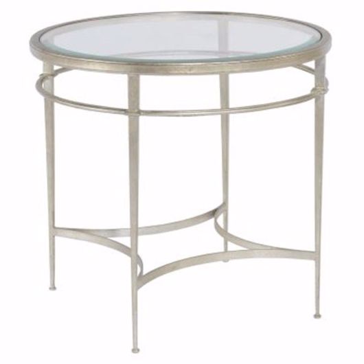 Picture of Adolpho Side Table--30"--Siver