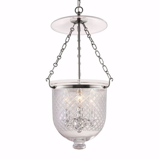 Picture of IMPERIAL PENDANT-CUT GLASS - POLISHED NICKEL