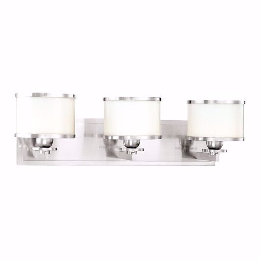 Picture of JAMES TRIPLE SCONCE - POLISHED NICKEL