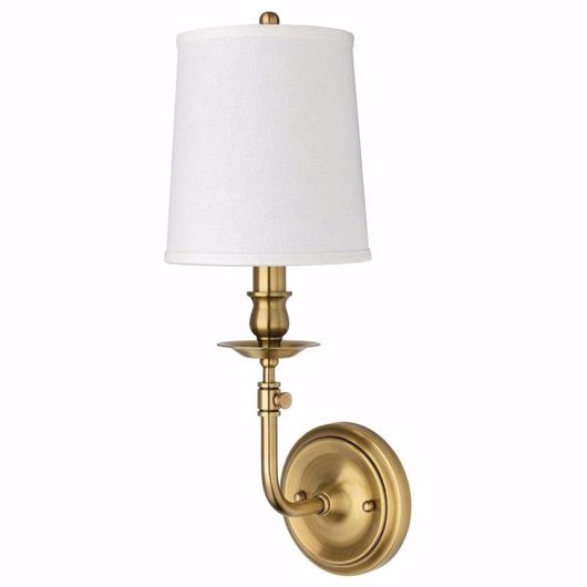 Picture of LUMIA SCONCE - AGED BRASS