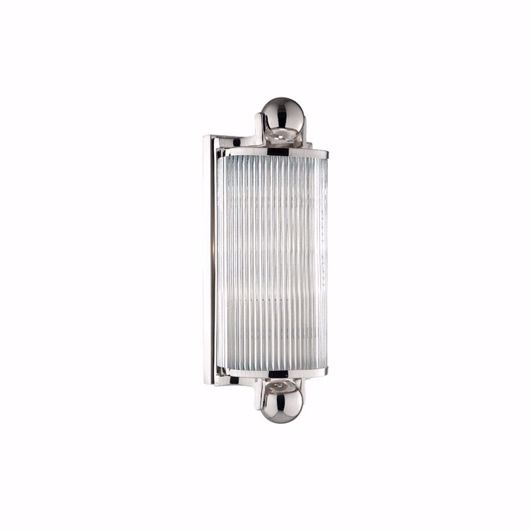 Picture of MAQUILLAGE WALL SCONCE-SMALL - POLISHED NICKEL