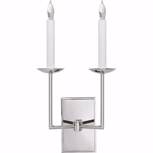 Picture of MILANO DOUBLE SCONCE - POLISHED NICKEL