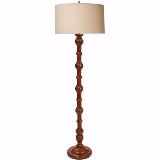 Picture of KNOB HILL FLOOR LAMP - CHICORY