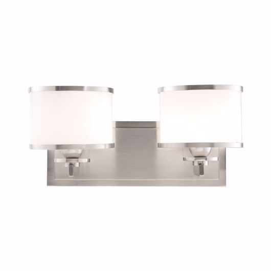 Picture of JAMES DOUBLE SCONCE - SATIN NICKEL