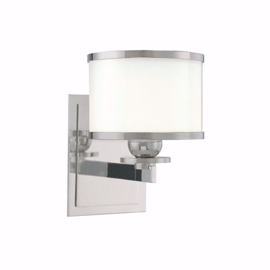 Picture of JAMES SINGLE SCONCE - SATIN NICKEL