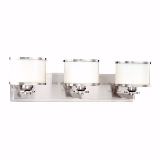Picture of JAMES TRIPLE SCONCE - SATIN NICKEL