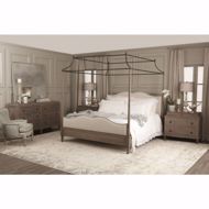 Picture of Jordana King Poster Bed With Metal Canopy