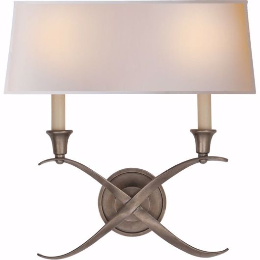 Picture of LARGE CROSS SCONCE - ANTIQUE NICKEL
