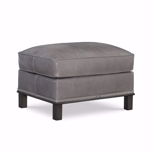 Picture of Jeremy Leather Ottoman