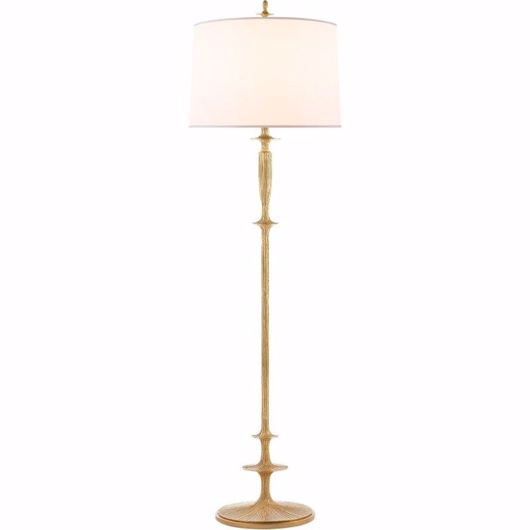 Picture of LOTUS FLOOR LAMP - GILD
