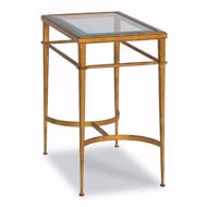 Picture of Adolpho Rectangular Side Table- Silver