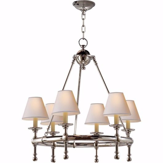 Picture of RING CHANDELIER--SMALL  - POLISHED NICKEL