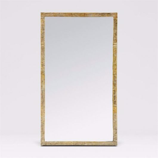 Picture of MARION MIRROR - GOLD- LARGE
