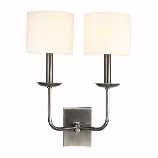 Picture of PRISTINE DOUBLE SCONCE - ANTIQUE NICKEL