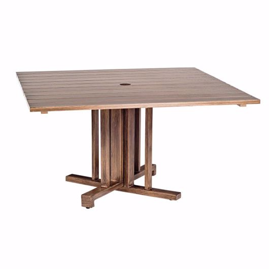 Picture of WOODLANDS SQUARE DINING UMBRELLA TABLE