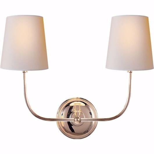 Picture of VENDOME DOUBLE SCONCE - POLISHED NICKEL
