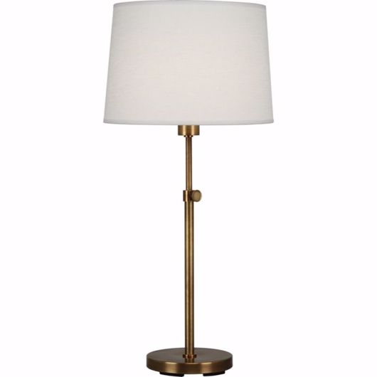 Picture of SLIMLINE TABLE LAMP- AGED BRASS