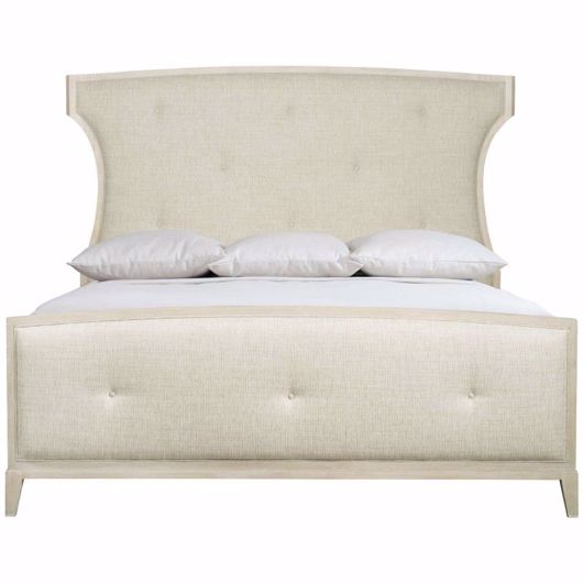 Picture of East Hampton King Upholstered Bed- COM