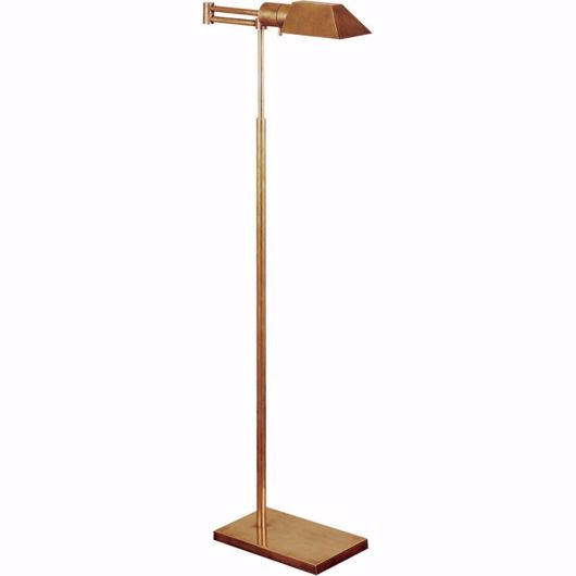Picture of STUDIO SWING ARM FLOOR LAMP - HAND-RUBBED ANTIQUE BRASS